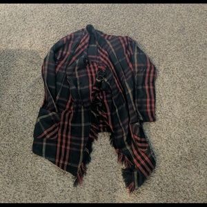 Lucky Brand Flannel Cardigan